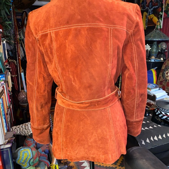 GORG 🍁 ‘GENUINE LEATHER’, Vintage Suede Jacket, vintage size 11/12 - Picture 2 of 5